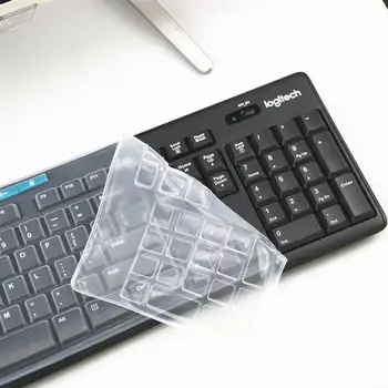 Rezistent la apă, Praf Tastatura Capac Protector pentru Logitech K270 Silicon Transparent tastatură Tastatură de Protecție a Pielii