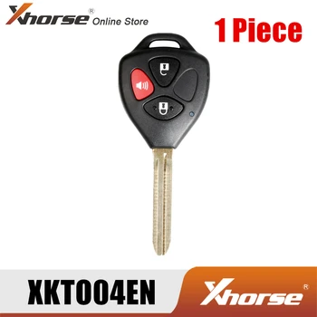 Xhorse XKTO04EN Sârmă Universal Cheie de la Distanță pentru Toyota Stil 3 Butoane Versiunea în limba engleză