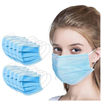 Mascarillas Masca Medicala 5 Strat Măști Chirurgicale Reutilizabile Antivirus Masca De Fata Sănătate Praf Lavabil De Protecție Gura Masque