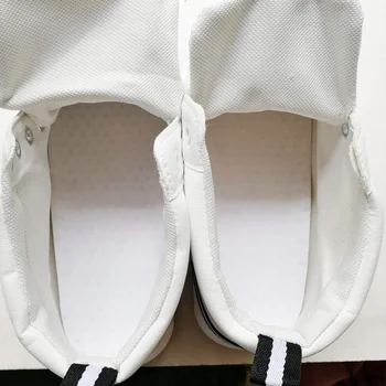Alb Adidasi ghete Pentru Barbati de Iarna de Pluș Cizme din Piele Pantofi Adidași Confortabil Baieti Cizme Impermeabile 2020