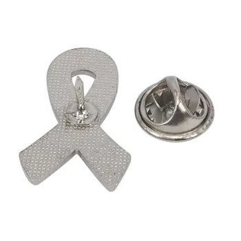 PBR224(1), Femeile Panglica Roz Inima Cancerul de Sân Conștientizare Campanie de Email Broșă Pin Badge Eticheta Pin Drop-shipping