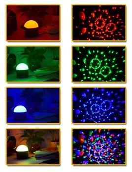 Rgb Mini Disco Magic Ball Light Lumini de Scena Partidul Condus Cer Înstelat de Proiecție Lumina de Noapte Vacanță de Familie Folosi pentru DJ Magazin de decor