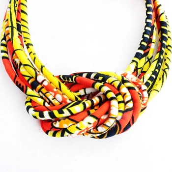 2020 Vânzare Fierbinte Stil Boho Colier si Pandantiv Bijuterii Pentru Femei Africane Design Manual de Înaltă calitate Colier Statement WYB08