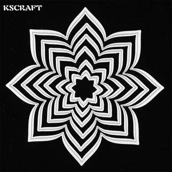 KSCRAFT Floare Cadru de Metal de Tăiere Moare Șabloane pentru DIY Scrapbooking/album foto Decorative Relief DIY Hârtie Card