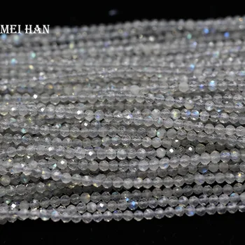 Meihan (10strands/set) 2.5 mm Farmecele naturale Labradorit fatetat rotund margele vrac piatra pentru a face bijuterii de design