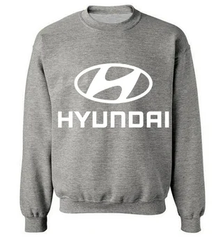 Noua Moda de Bumbac Barbati Hanorace Hyundai Motor Masina Logo-ul de Imprimare Lână O-Gât pulover Pulovere HipHop Harajuku Mens Streetwear