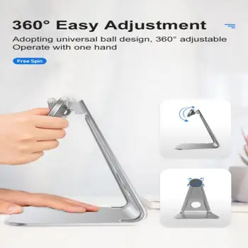 Aluminiu Comprimat Iese din Aliaj de Suport stativ Desktop 360° Rotație Suportul Magnetic pentru iPad Stand Suport Comprimat