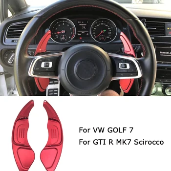 1 pereche de Direcție Auto-Wheel Paddle Shift Shift Pentru Volkswagen VW GOLF 7, - GTI R MK7 Scirocco
