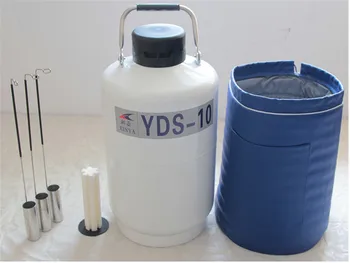 3/6/10/15/30L Azot Lichid Recipient Criogenic Rezervor Dewar Azot Lichid Recipient Cu Azot Lichid Rezervor YDS-10