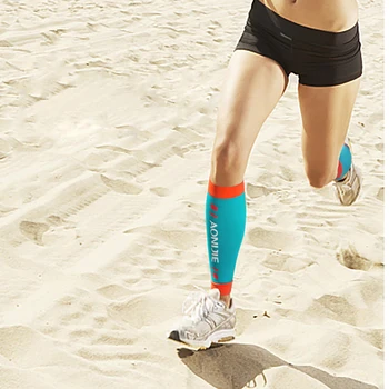 AONIJIE 1Pair Sport de Compresie Picior Acoperi Respirabil, Bretele de Sprijin Vițel Mâneci de Protecție Pentru Funcționare în aer liber Maraton Jogging