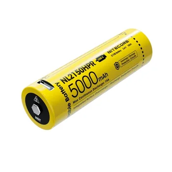 INCARCATOR NL2150HPR 21700 USB-C baterie Reîncărcabilă Li-ion Baterie 5000mAh 3.6 V 18Wh 15A Continuă Evacuarea Baterie pentru Lanternă