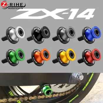 10mm Accesorii pentru Motociclete KAWASAKI ZX-14 ZX14 NINJA 2020 2019 2018 2006 2016 2012 2013+ Bascula Glisante Bobine Șurub