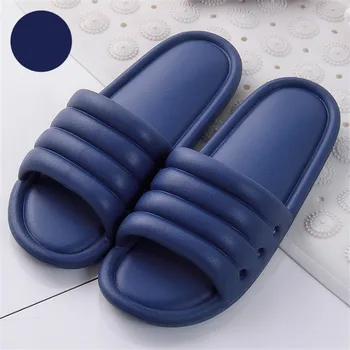 Pantofi pentru bărbați EVA Acasă Papuci Om Femeile Pereche de Flip Flops Moale Dungi Slide-uri Casual de Vara de sex Masculin încăltăminte într-Femme