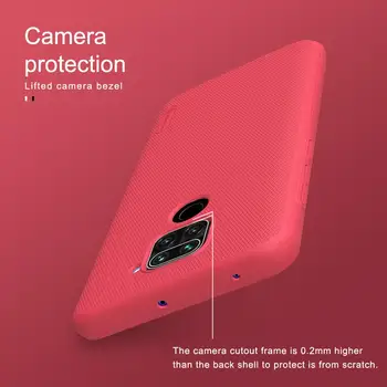 Nillkin Pentru Xiaomi Redmi Nota 9 / 10 X 4G caz acoperire globală capac spate Super Mată de protecție originală caz
