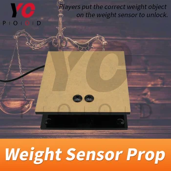 Senzor de greutate Prop Camera de Evacuare Puzzle Pus obiect cu greutatea corecta pe senzor pentru a deschide de blocare secret chamber cameră YOPOOD