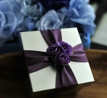 20buc Tablă cositorită nou roz violet albastru Creative de nunta cutie de bomboane Europene nunta personalitate cutie de fier de nunta verde