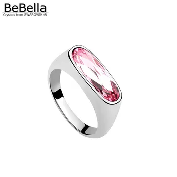BeBella de lux cristal inel pentru deget cu Cristale Swarovski de la bijuterii de moda pentru fete femei Crăciun cadou de nunta