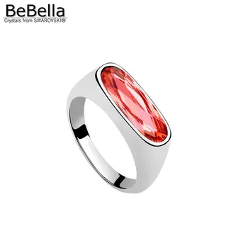 BeBella de lux cristal inel pentru deget cu Cristale Swarovski de la bijuterii de moda pentru fete femei Crăciun cadou de nunta