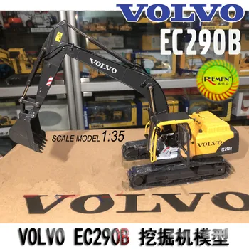 Rare,de Colectie Aliaj Model Cadou 1:35 Scară VOLVO EC290B Hidraulic Excavator Inginerie Mașini de turnat sub presiune Model Pentru Decorare