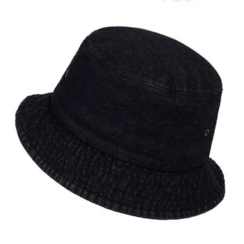 Noi Vara Cowboy Găleată Pălării de Moda Casual Pălării de soare pentru Barbati Femei Universal culoare solidă Pescar pălărie Monocrom Valul Pălării
