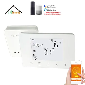 433Mhz Digital Wireless WIFI Termostat Temperatura Camerei pentru Boilier Infraroșu Încălzire și Apă Caldă
