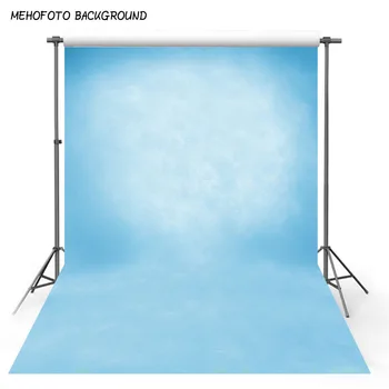 MEHOFOTO Subțire de Vinil Fotografie de Fundal Calculator Tipărite Albastru Culoare Pura, textura Medii de perete pentru Studio Foto