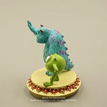 Disney Monsters University Mike Wazowski Dl Q 7cm Figura de Acțiune Anime Mini Decor din PVC Colecție de Figurine model de Jucărie cadou
