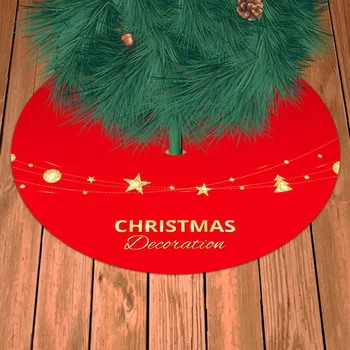 90cm Forma Rotunda Moș crăciun om de Zăpadă Elan Pom de Crăciun Fuste Covor Xmas Tree Sort de Acoperire Mat Etaj Ornament Decor Acasă