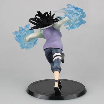Anime Naruto Pas Ușor Twin Lei Pumnul Hinata Hyuga din PVC de Acțiune Figura Jucărie de Colecție Model Figurals Cadou