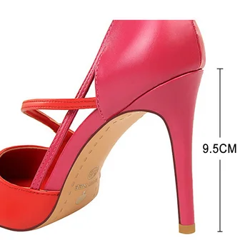 BIGTREE Pantofi cu Tocuri Înalte Femeie Pompe Stilet Femei Pantofi Femei Bază a Pompei de Femei de Moda Sandale Pantofi de sex Feminin, Transport Gratuit