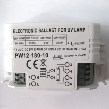 Lampa UV Balast Electronic Dezinfectarea Cabinetului PW12-180-10 220V 4W 6W 8W