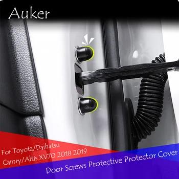 Auto Styling Ușă Șuruburi de Protecție Protector de Acoperire 16Pcs/Set Pentru Toyota/Daihatsu Camry/Altis XV70 2018