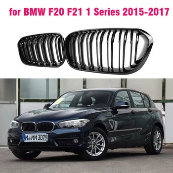 Rinichi de Înlocuire grila Fata pentru BMW F20 F21 LCI 2016 2017 16i 118i 120i 125i ABS Negru Lucios Grile