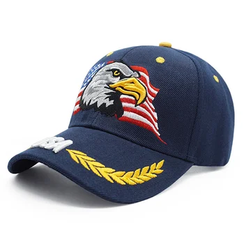 Noi Oamenii Vultur Șapcă de Baseball American Flag Broderie Snapback Tata Pălărie de Oase Masculine Casual de Vara Scrisoare Armatei SUA Tactice Hip Hop Capac