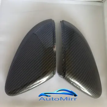 Oglinda laterala capac de Acoperire pentru Volkswagen Golf 6 GTI 7 MK7 R pentru MK6 Scirocco (Carbon Look) Passat B7 B8 Polo 6R 6C MK5 PLUS