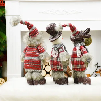 De Crăciun, Ziua De Nastere Cadou De Anul Nou Festivalul De Aprovizionare Partid În Picioare Cifre Jucărie De Crăciun Decor De Crăciun Doll Adornos Para Navidad