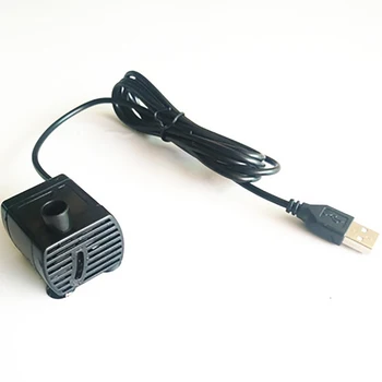 Mini fără Perii Ultra-silențioasă Mini Brushless DC/USB Pompa de Apa 5V 70cm Submersibile Fantana Acvariu Circulant
