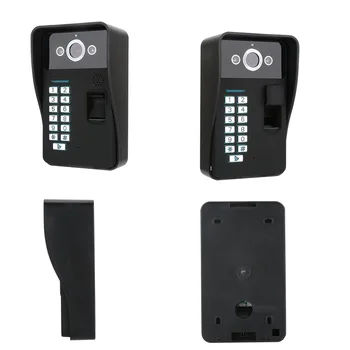 Yobang de Securitate 7inch Video Înregistrare Video WIFI Usa Cu Monitor Interior APLICAȚIE RFID prin cablu Monitor, un Monitor wireless