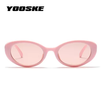 YOOSKE Epocă Mic Ochi de Pisica ochelari de Soare pentru Femei Brand de Lux de Designer 