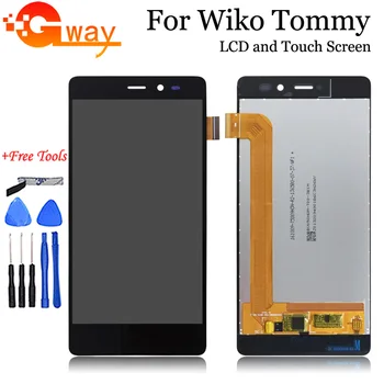 Pentru Wiko Tommy Display LCD +Touch Screen Nou Digitizer Înlocuirea Ansamblului Accesorii Pentru wiko tommy+Instrumente