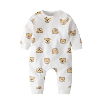 Copil Nou-Născut Romper 2019 Primavara Toamna Stil De Animale Pentru Sugari Pijamale Pentru Copii Fetita Cu Picioare Pijamale, Salopete