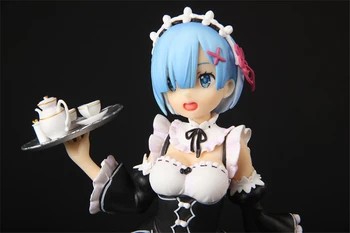 Anime Re:Viața într-o lume diferită de zero Rem Sexy din PVC figurina de Colectie Model Jucarii Papusa 23cm