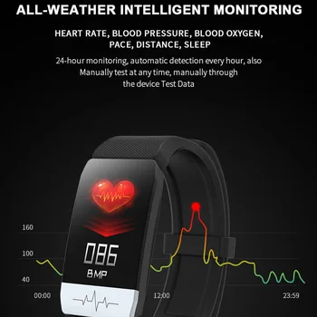 Smart band High-end de Fitness Tracker ECG PPG Tensiunii Arteriale Impermeabil Monitor de Ritm Cardiac Inteligent Prognoza Meteo Brățară Inteligent