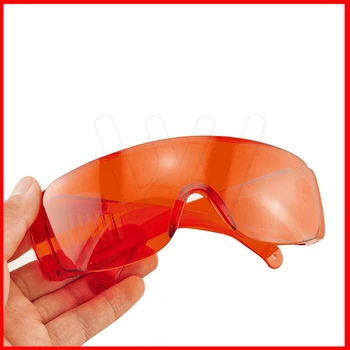 1 buc Dental Lab Safty Protecitve Ochelari Ochelari la Ochi fotopolimerizare Albire Roșu