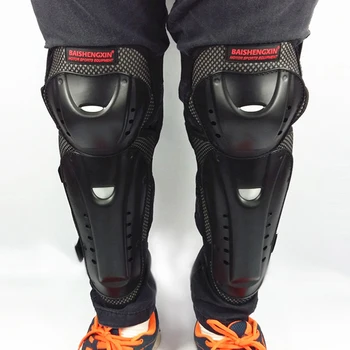 4pc/s Motocicletă genunchi si cot tampoane de protecție Motocross patinaj genunchi, protectori de echitatie Unelte de protecție tampoane de protecție