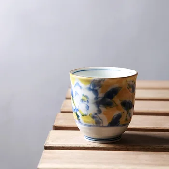 Made In Japan Style din ceramică de înaltă calitate bujor dimineață cesti de ceai si cani dragul consumul de alcool cupa drinkware sub geamuri 180 ml