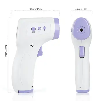 Non-Contact cu Infraroșu termometro Frunte Înaltă Precizie Digital cu Infraroșu termometro Pistol Digital de Temperatura pentru adult/copil