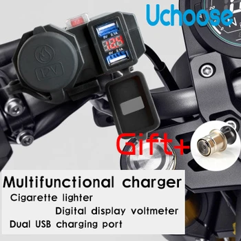 Impermeabil Universal Masina Electrica Incarcator USB Motocicleta Bricheta Moto Dual USB Comune Mobil Încărcător de Telefon Mobil
