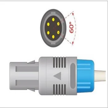 Compatibil pentru Mindray Masimo Modul 0010-30-42625 6 Pin Adult Fingerclip Spo2 Senzor Oximetria Senzorului de Oxigen din Sange Sonda 9ft/3M