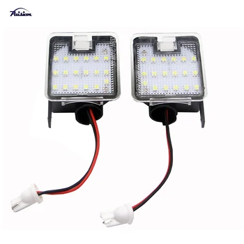 2 buc LED-uri Sub Oglinda Laterala Baltă de Lumină pentru Ford Mondeo MK4 IV, Focus, Kuga, de Evacuare, C-Max